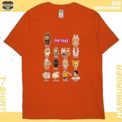POP FAKE(短T)Hamburger T-shirt shop17