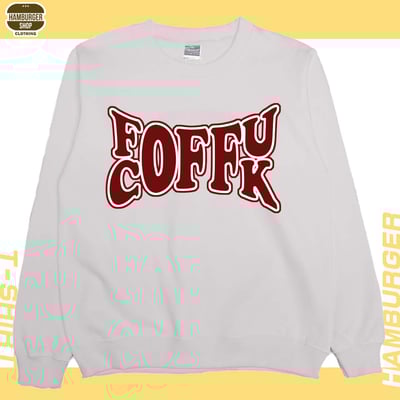 FUCK OFF(大學T)Hamburger T-shirt shop6