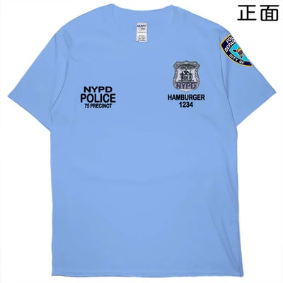 NYPD警察(短T)Hamburger T-shirt shop7