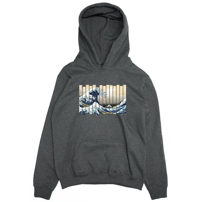 分割海浪(帽T)Hamburger T-Shirt Shop4