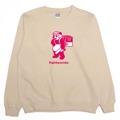 fightpanda(大學T)Hamburger T-shirt shop7