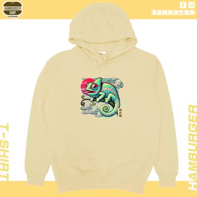變色龍(帽T)Hamburger T-shirt shop1