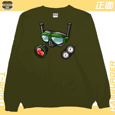 海泥跟你潛(大學T)Hamburger T-shirt shop22