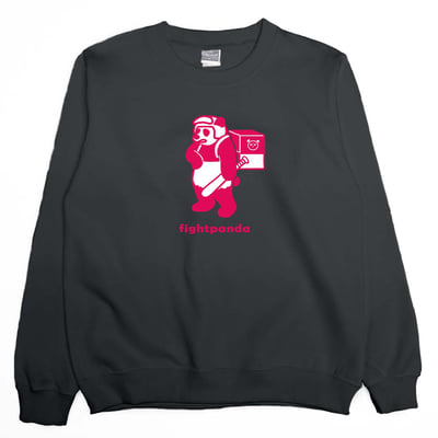 fightpanda(大學T)Hamburger T-shirt shop4