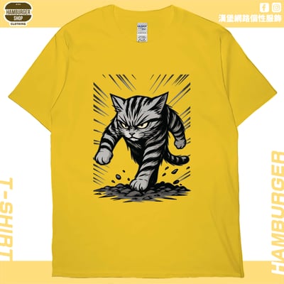 煞氣a貓(短T)Hamburger T-shirt shop15