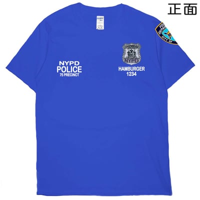 NYPD警察(短T)Hamburger T-shirt shop23