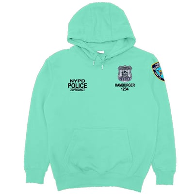 NYPD警察(帽T)Hamburger T-shirt shop19