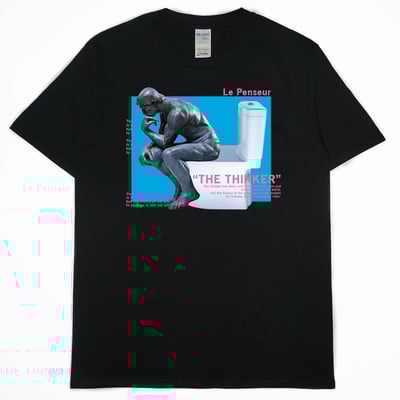 拉不出來(短T)Hamburger T-shirt shop1