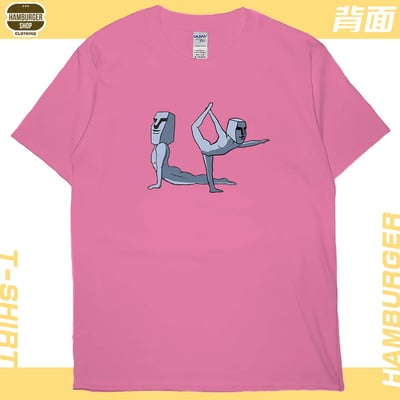 瑜珈摩艾(短T)Hamburger T-shirt shop18