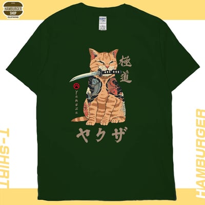 極道貓(短T)Hamburger T-shirt shop14