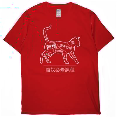 正確摸貓(短T)Hamburger T-shirt shop5