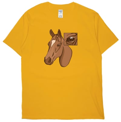 馬的眼睛(短T)Hamburger T-shirt shop12