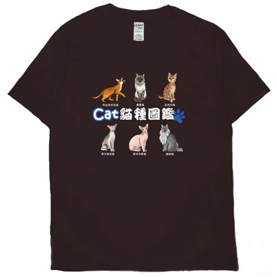 貓種圖鑑(短T)Hamburger T-shirt shop(NEW)10