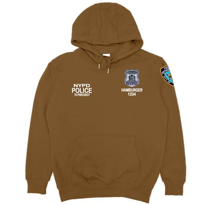 NYPD警察(帽T)Hamburger T-shirt shop13