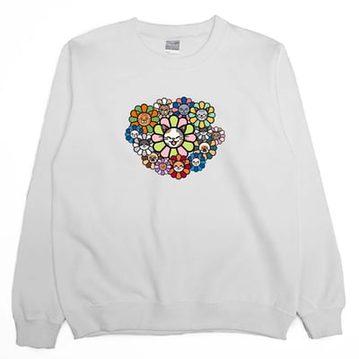 Cat flower(大學T)Hamburger T-Shirt Shop2