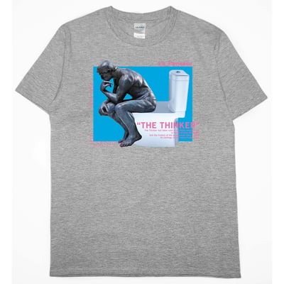 拉不出來(短T)Hamburger T-shirt shop3