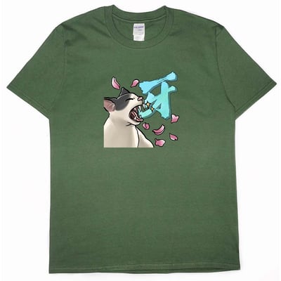牙(貓)(短T)Hamburger T-shirt shop(NEW)15