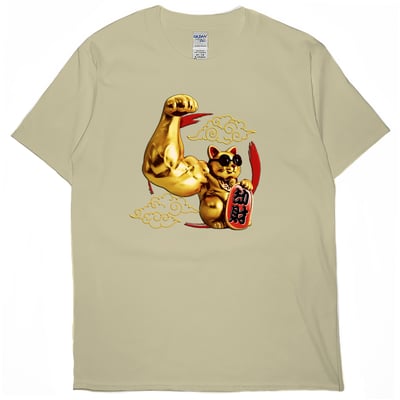 強力劫財貓(短T)Hamburger T-shirt shop2