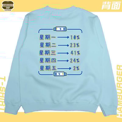 熱愛工作2022(大學T)Hamburger T-shirt shop1