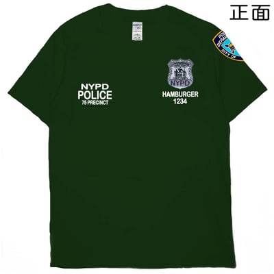 NYPD警察(短T)Hamburger T-shirt shop15