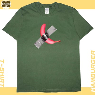 藝術香蕉(粉紅)(短T)Hamburger T-shirt shop15