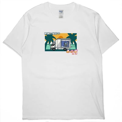 那台車子(短T)Hamburger T-shirt shop4