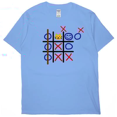井字遊戲(短T)Hamburger T-shirt shop5