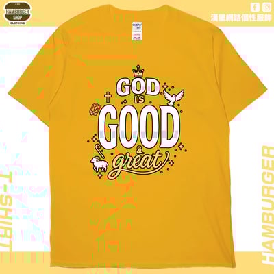 神是好(短T)Hamburger T-shirt shop18