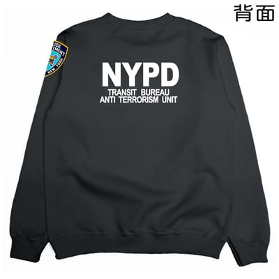 NYPD警察(大學T)Hamburger T-shirt shop6