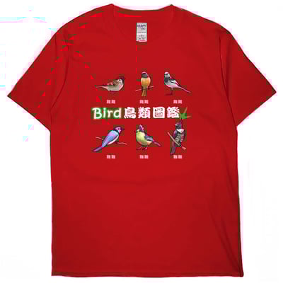 鳥類圖鑑(短T)THamburger T-shirt shop(NEW)4
