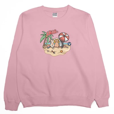 海邊放風(大學T)Hamburger T-Shirt Shop6