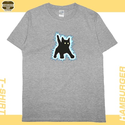 電到咪咪貓貓(短T)Hamburger T-shirt shop10