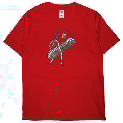 我的帆布鞋(短T)Hamburger T-shirt shop(NEW)5