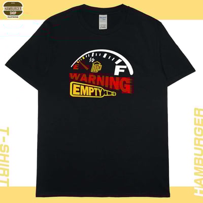 零碼出清 - 酒量表(短T) 黑L1