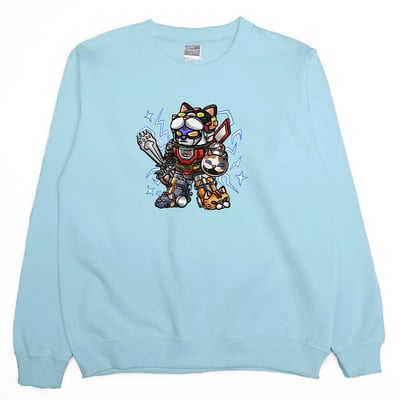 五貓合體(大學T)Hamburger T-Shirt Shop1