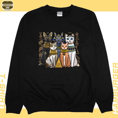 埃及貓2023(大學T)Hamburger T-shirt shop3