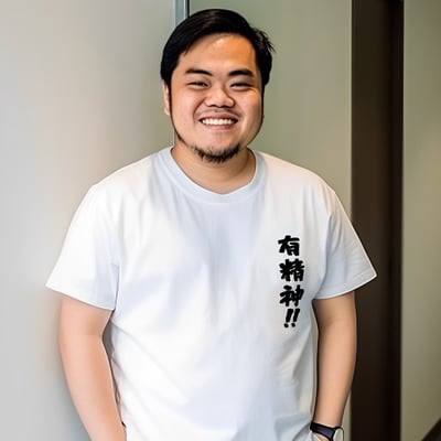 零碼出清 - 有精神!!(短T) 黑2XL3