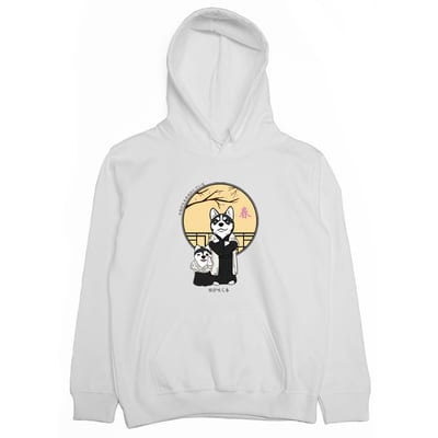 春天哈士奇(帽T)Hamburger T-Shirt Shop1