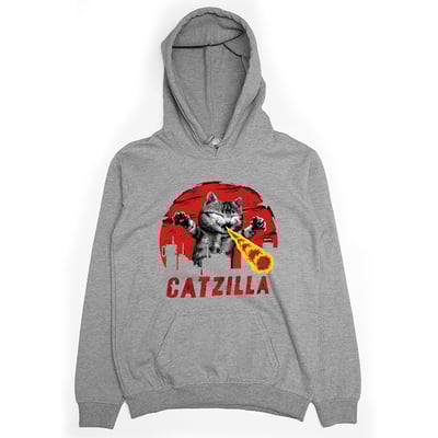 喵吉拉(帽T)Hamburger T-shirt shop3