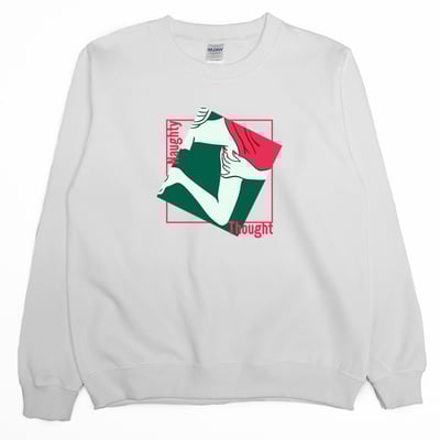 名畫(大學T)Hamburger T-Shirt Shop2