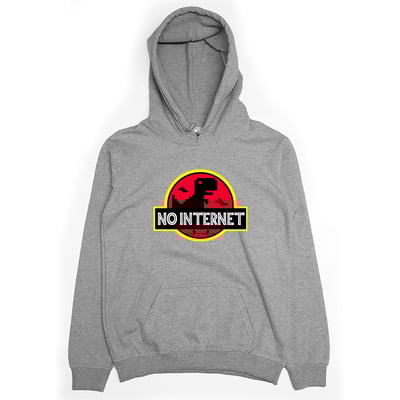 古羅紀公園 (帽T)Hamburger T-Shirt Shop3