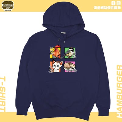 派對動物(帽T)Hamburger T-shirt shop20