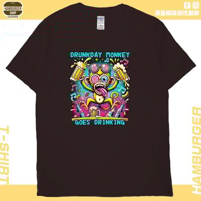 星期猴子(短T)Hamburger T-shirt shop12