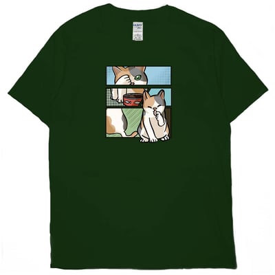 comic cat(短T)Hamburger T-shirt shop(NEW)13