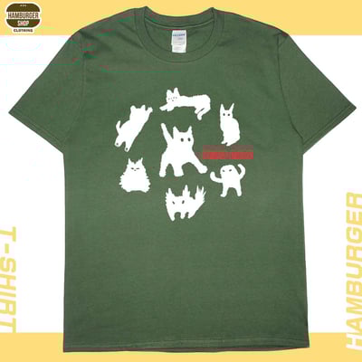 迷因貓(短T)Hamburger T-shirt shop5