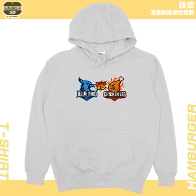 藍鳥比雞腿(帽T)Hamburger T-shirt shop6