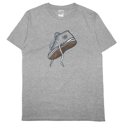 我的帆布鞋(短T)Hamburger T-shirt shop(NEW)9