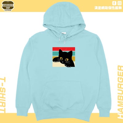 小黑貓(帽T)Hamburger T-shirt shop6