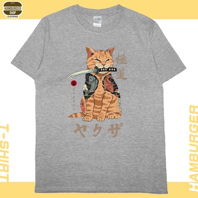 極道貓(短T)Hamburger T-shirt shop9