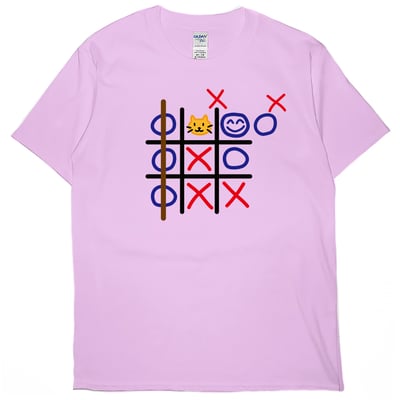 井字遊戲(短T)Hamburger T-shirt shop7